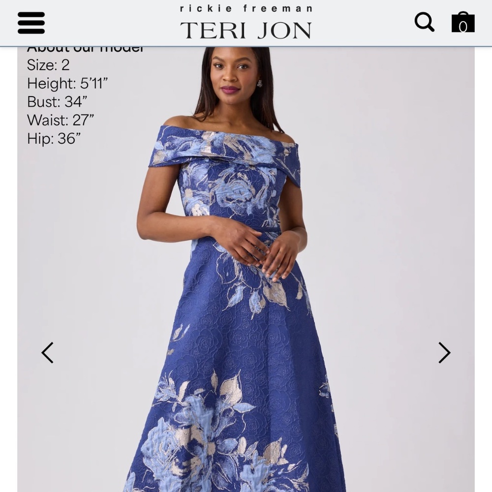 Teri Jon formal